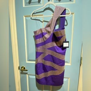 Robert Rodriguez purple Cocktail Dress